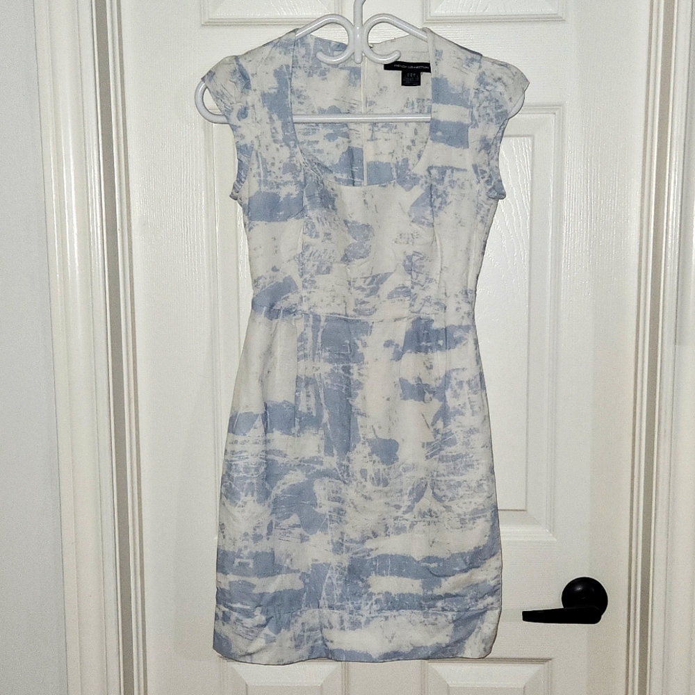 Blue/White Business Formual Dress